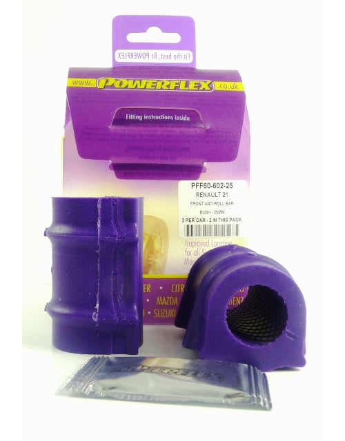 Renault 21 inc Turbo (1986-1994) Front Anti Roll Bar Bush 25mm