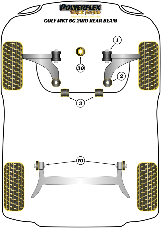 Lower Engine Mount Insert (Large)