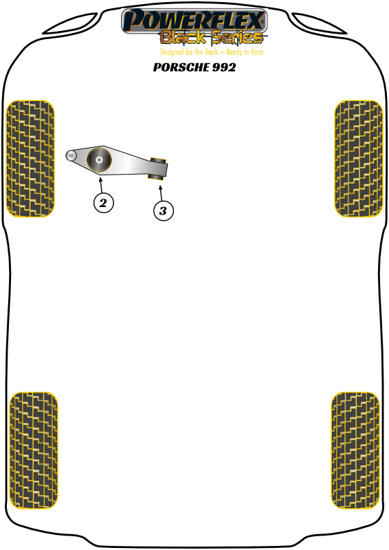 Porsche Front Track Control Arm Outer Bush, Caster Adjustable