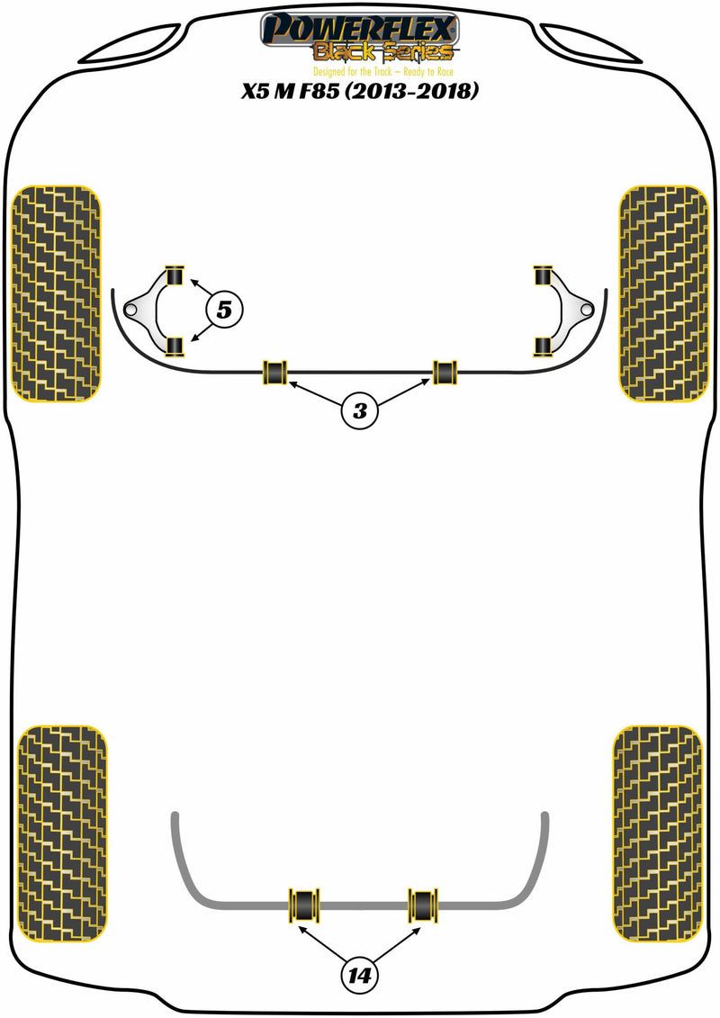 BMW X Series Front Upper Wishbone Bush