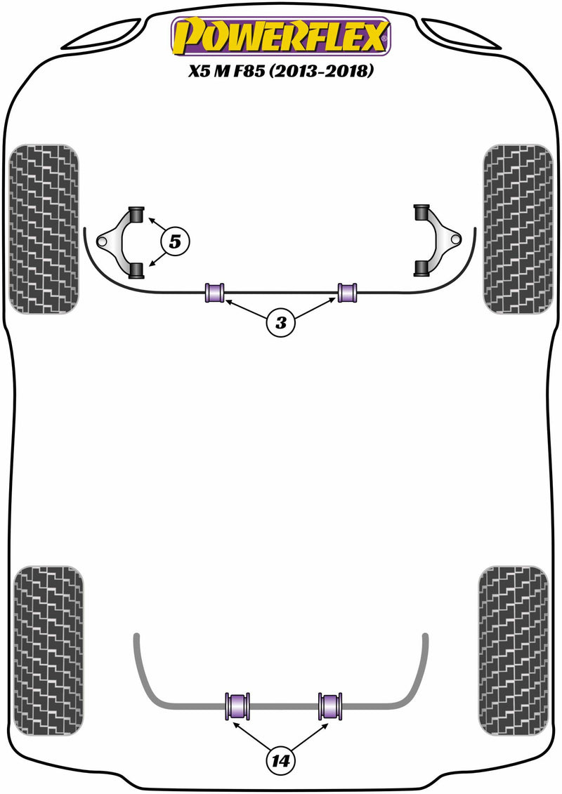 BMW X Series Front Upper Wishbone Bush
