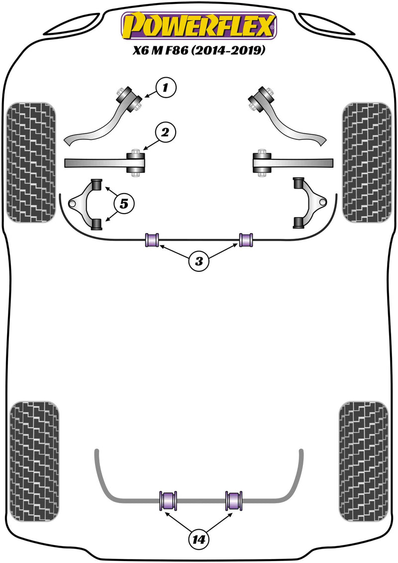 BMW X Series Front Upper Wishbone Bush