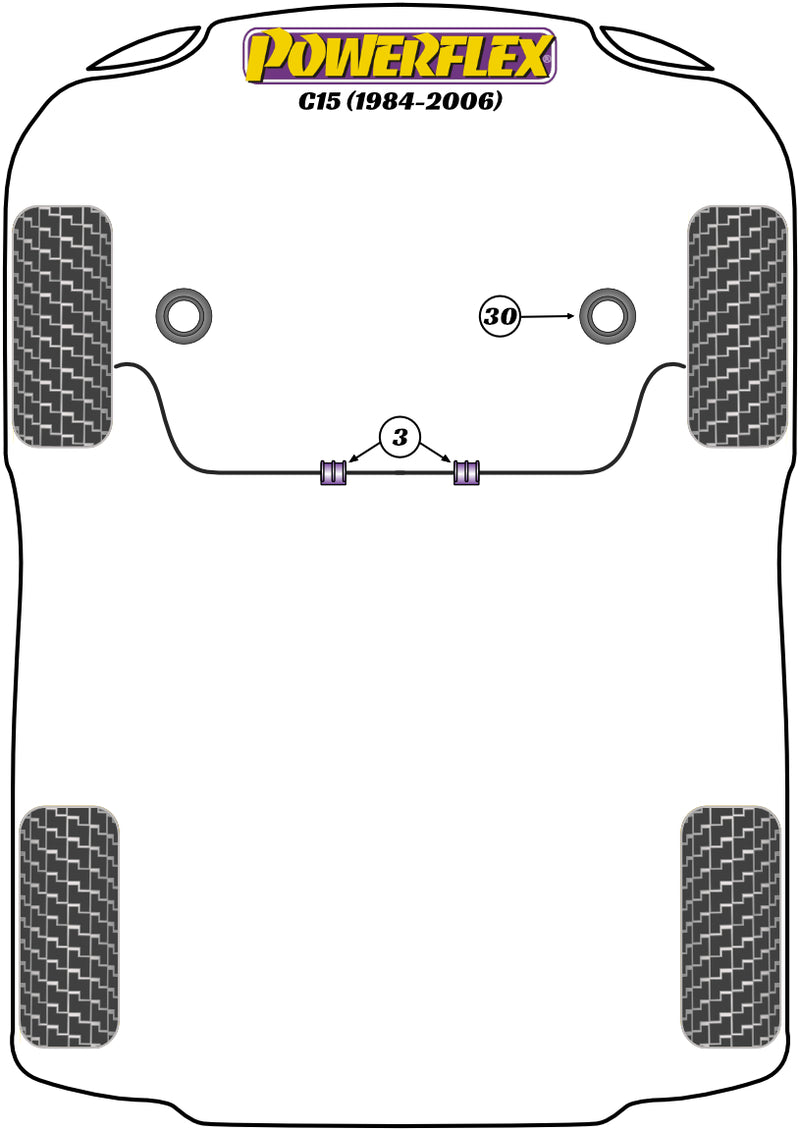 Anti Roll Bar Bush 23mm