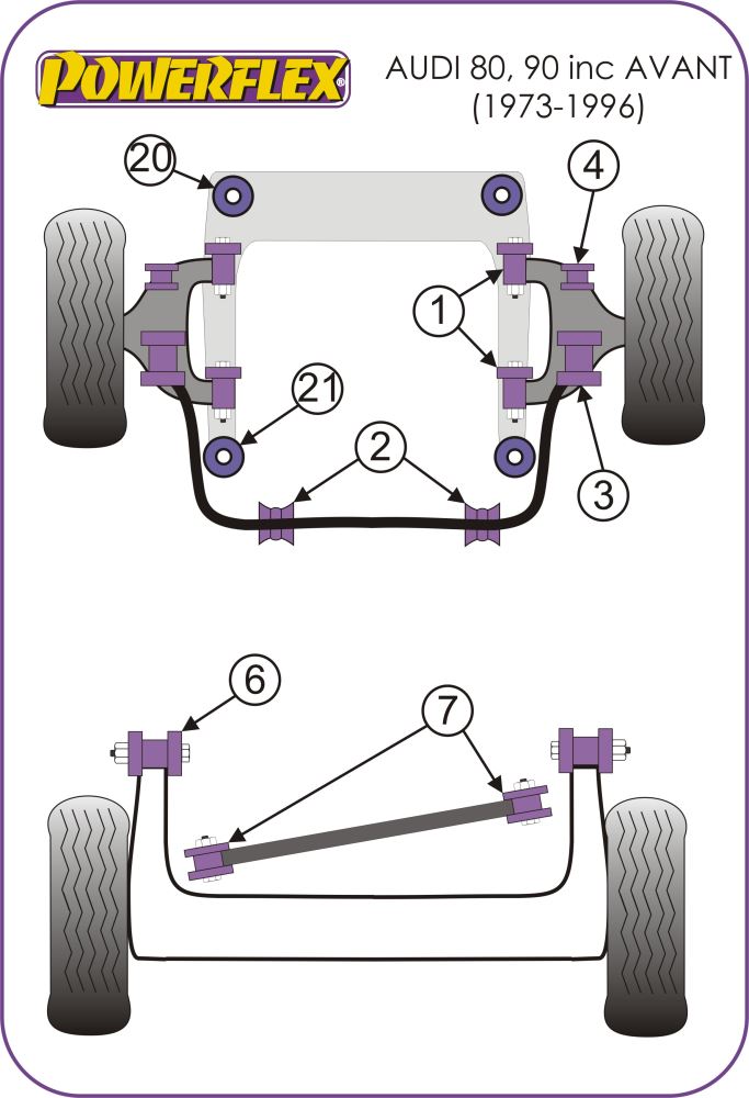 PowerAlign Camber Bolt Kit (12mm x 60mm)