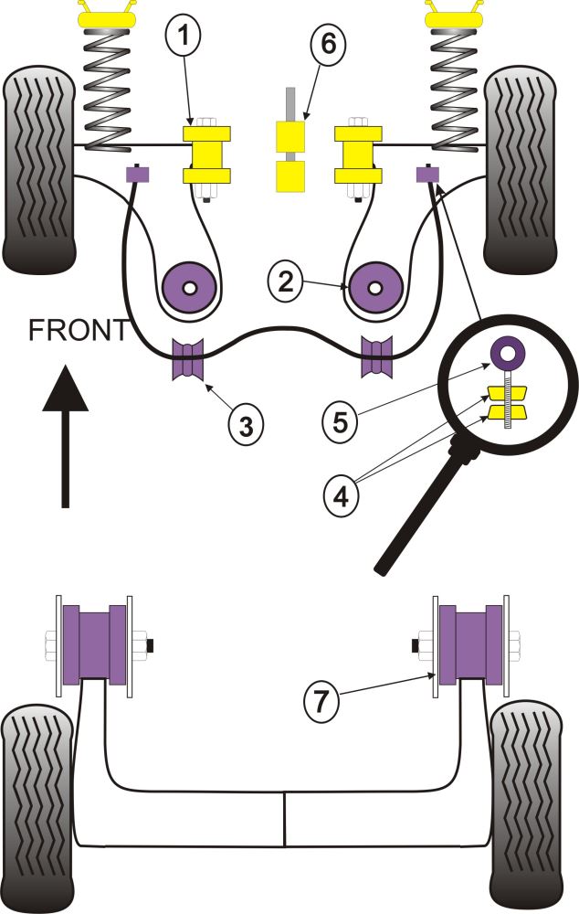 PowerAlign Camber Bolt Kit (12mm)