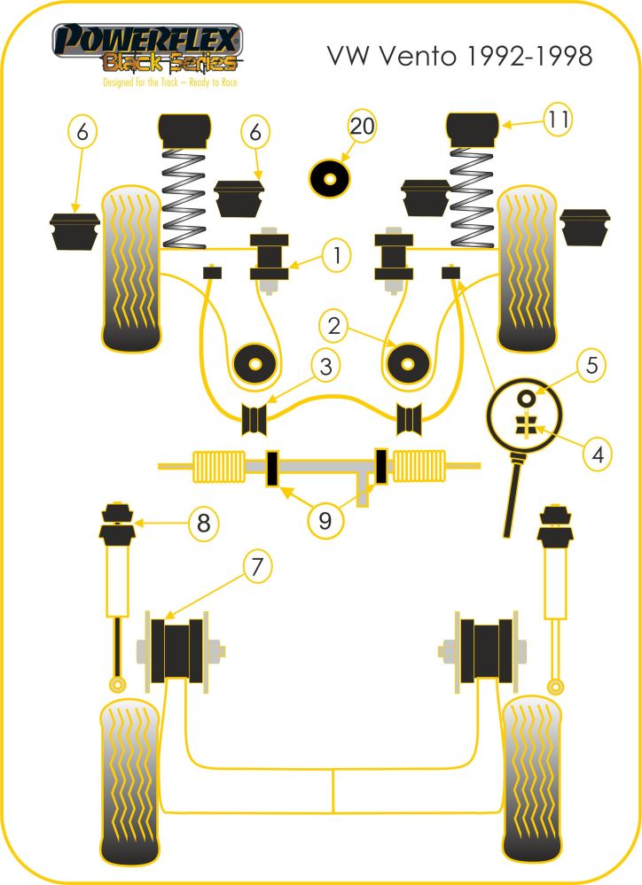 Front Strut Top Mount