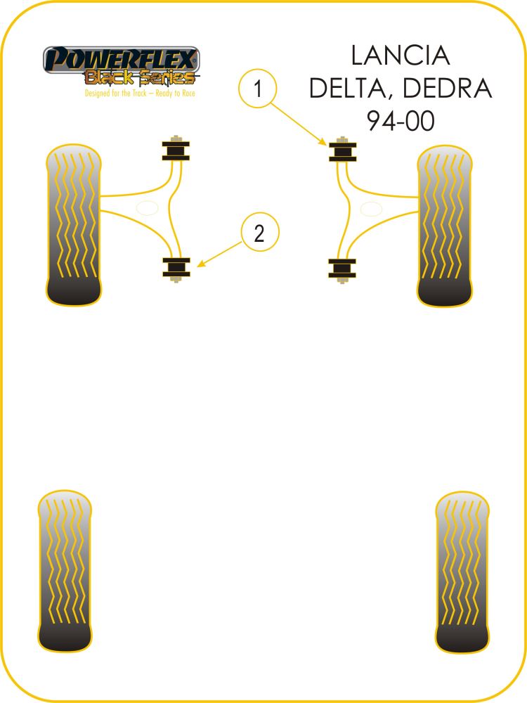 Front Lower Wishbone Rear Bush