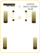 Front Anti Roll Bar To Chassis Bush 23mm
