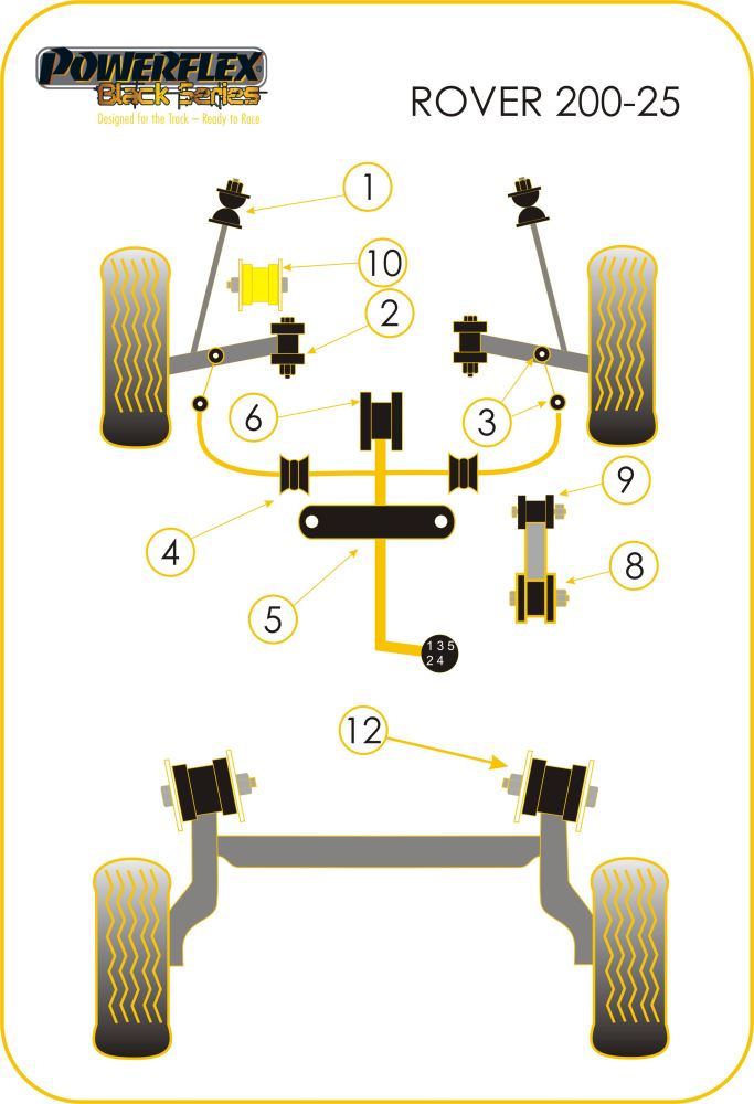 Gear Linkage Mount Front
