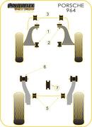 Porsche Transmission Mount Large Bush Insert