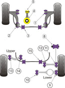 Rear Subframe Rear Mounting Bush