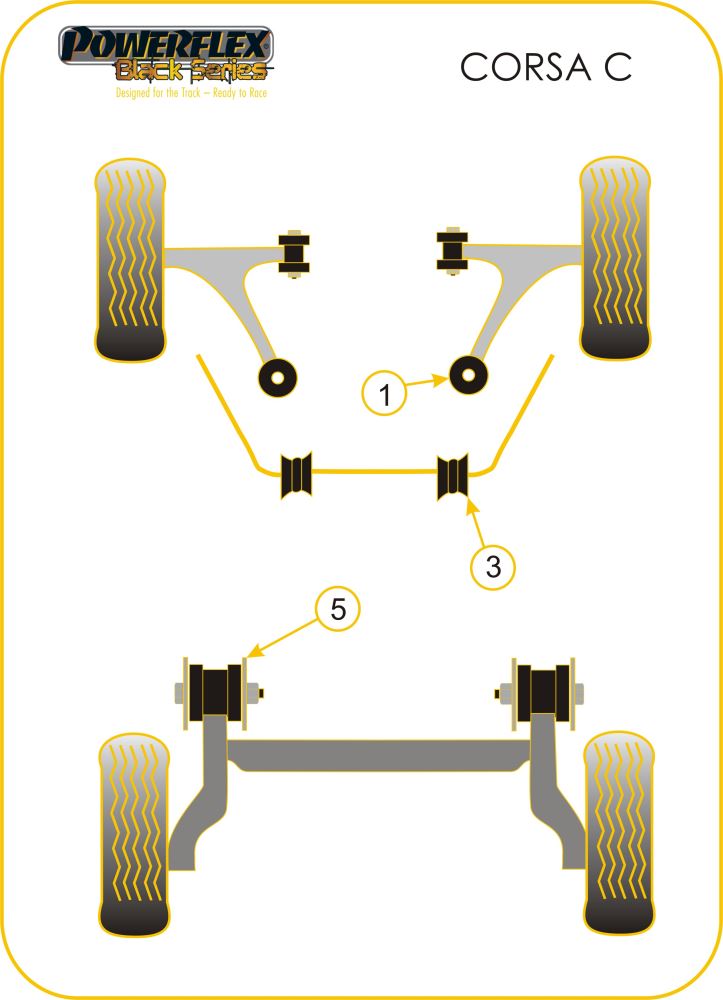 Vauxhall / Opel Rear Beam Mounting Bush