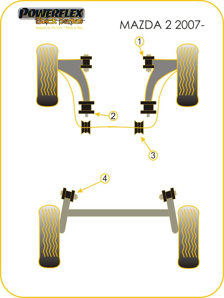 Front Anti Roll Bar To Chassis Bush 22mm