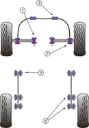 Front Track Control Arm Outer Bush