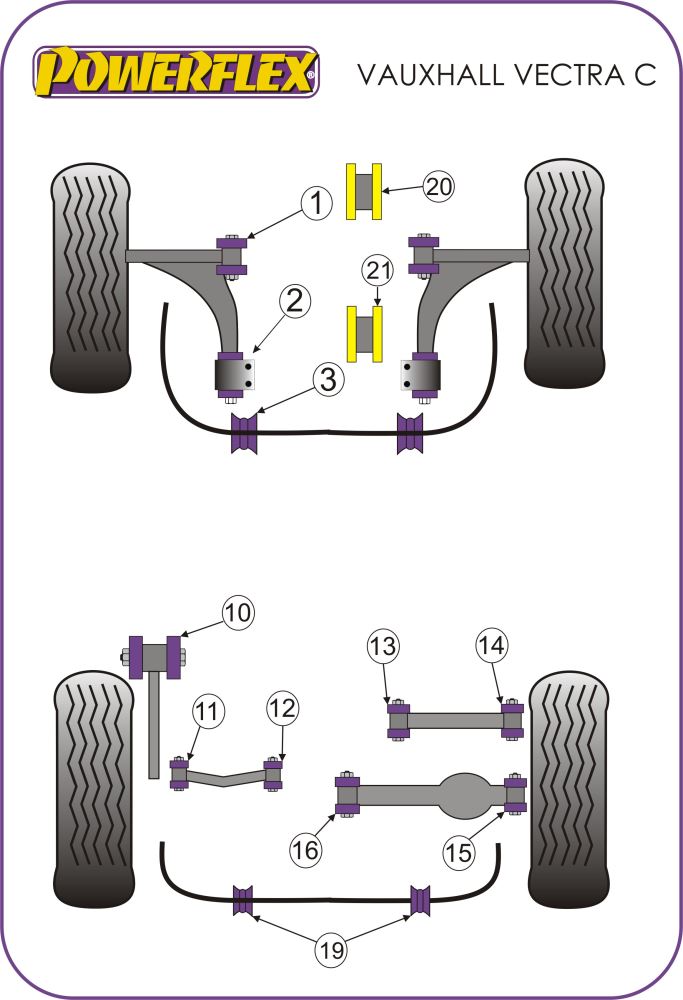 Front Subframe Rear Bush