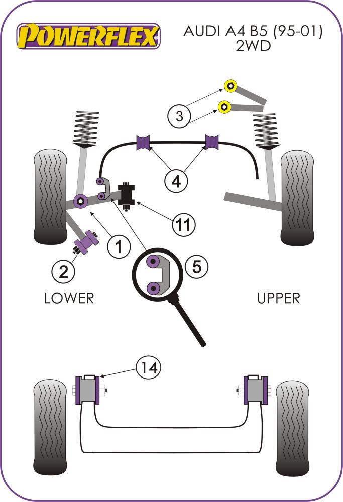 Front Upper Control Arm Bush
