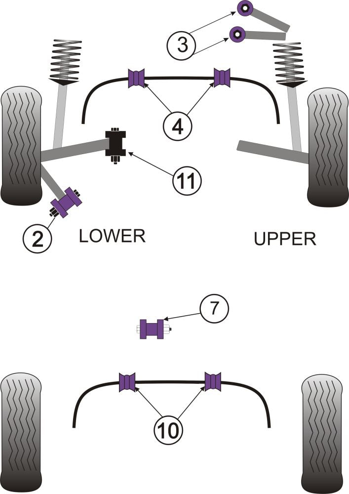 Front Upper Control Arm Bush