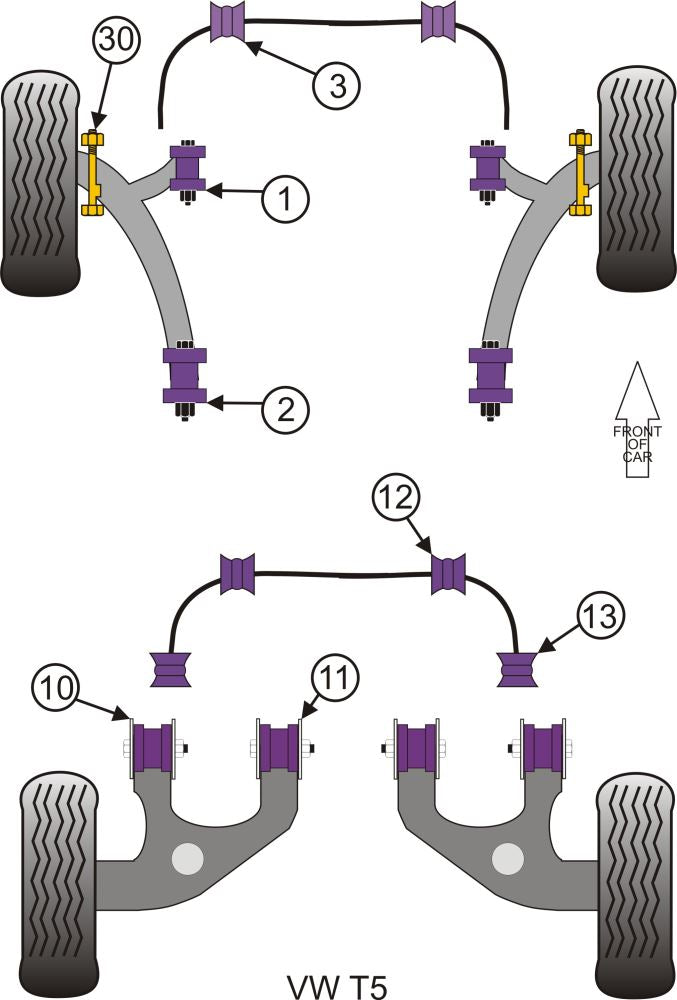 PowerAlign Camber Bolt Kit (14mm)
