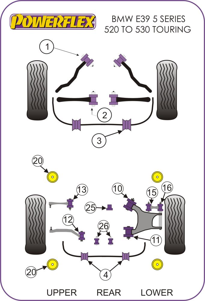 Transmission Mounting Bush (Track)
