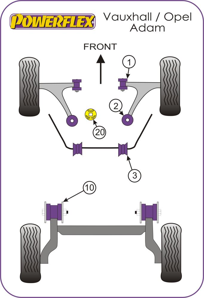 Upper Gearbox Mount Insert (Diesel)