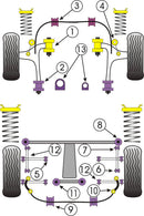 Subaru Rear Trailing Link Rear Bush