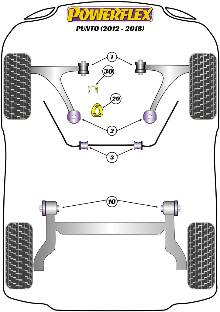 Upper Gearbox Mount Insert (Diesel)