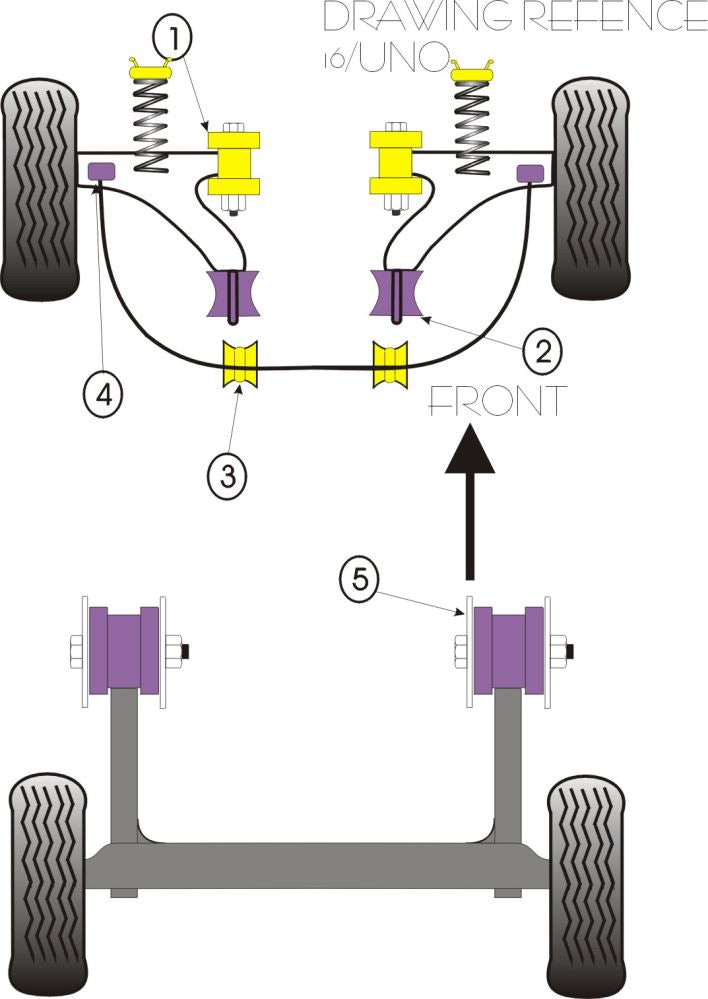 PowerAlign Camber Bolt Kit (10mm)