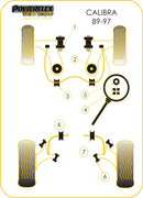 Vauxhall / Opel Front Anti Roll Bar Eye Bolt Bush 22mm