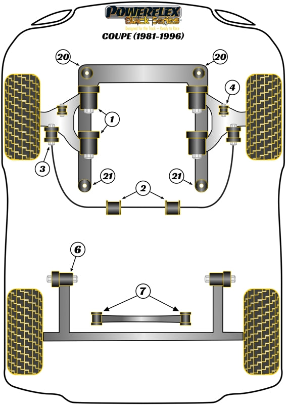 Audi Rear Beam Front Location Bush
