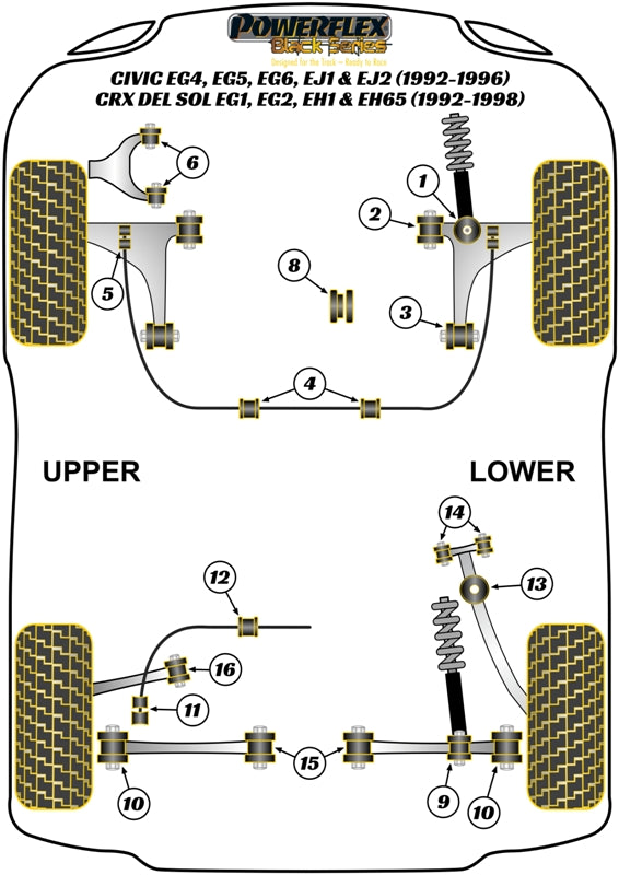Honda Front Lower Shock Mount