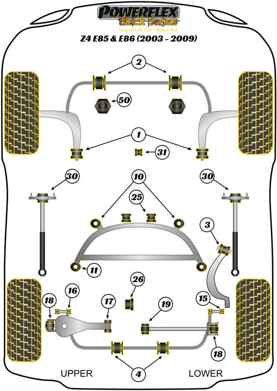 BMW Rear Subframe Rear Bush