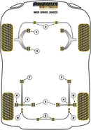 Front Anti-Roll Bar Inner Mount 19mm