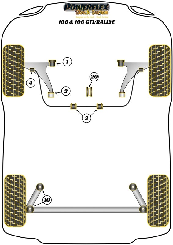Anti Roll Bar Outer Bush 21mm