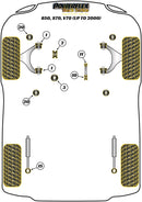 Volvo Front Lower Engine Tie Bar Large Bush