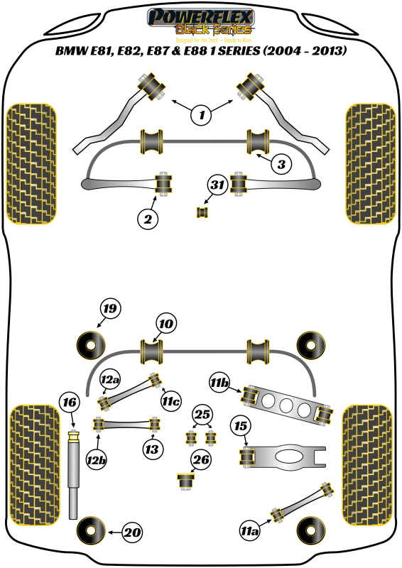 BMW Shift Arm Front Bush Oval