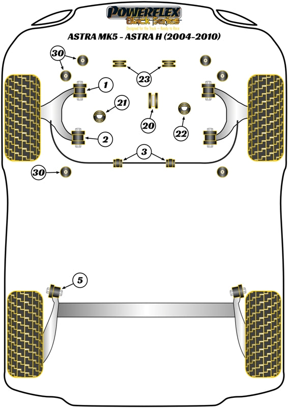 Vauxhall / Opel Upper Right Engine Mounting Insert Petrol