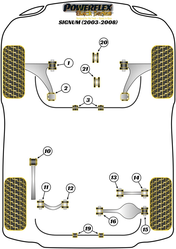 Rear Lower Engine Mount Insert