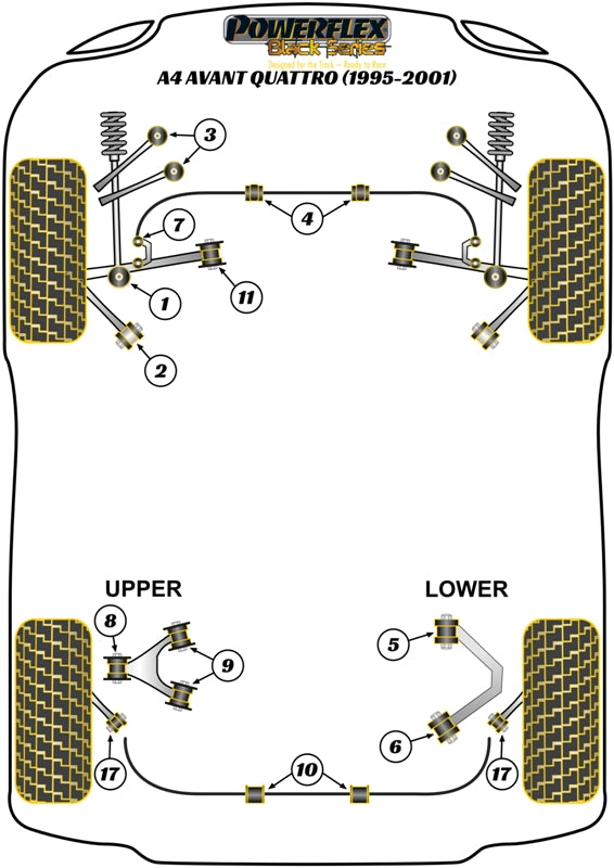 Front Upper Control Arm Bush - Camber Adj