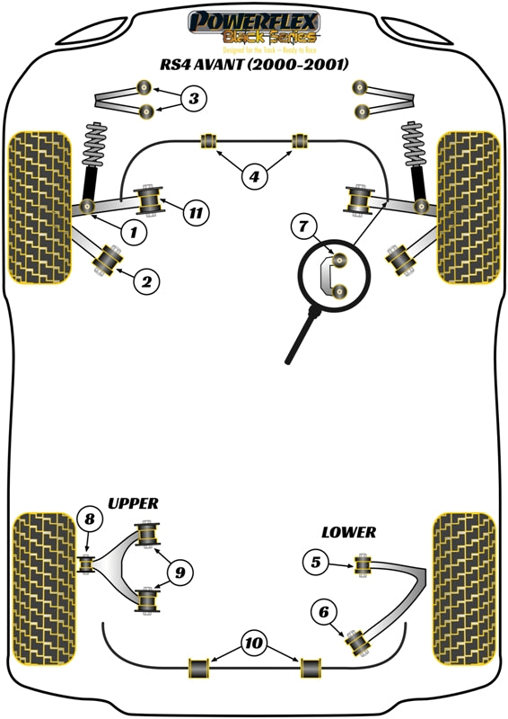 Front Lower Shock Mount
