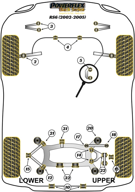 Front Upper Control Arm Bush