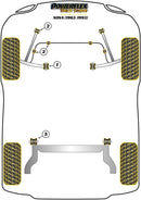 Vauxhall / Opel Front Wishbone Inner Bush (front)