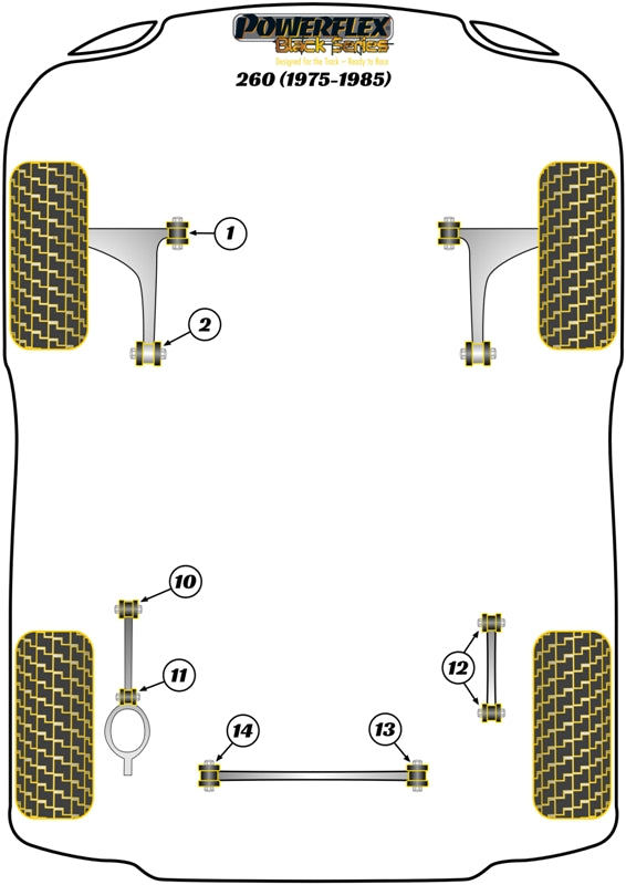 Volvo Rear Trailing Arm To Axle Bush Insert