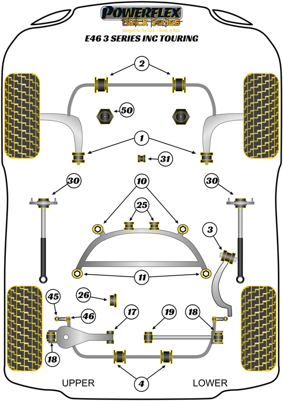 BMW Rear Subframe Front Bush