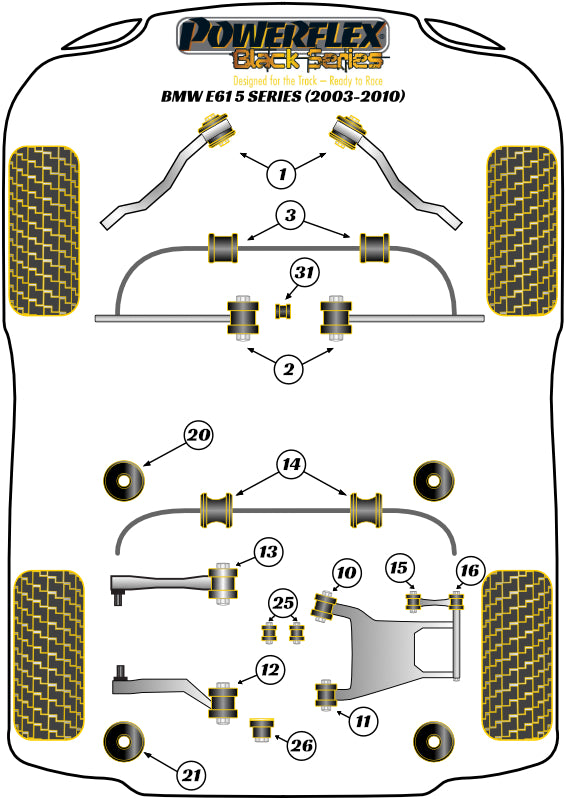 BMW Rear Subframe Front Mounting Bush