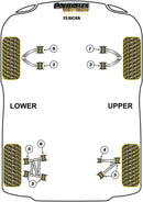 TVR Front Lower Wishbone Rear Bush
