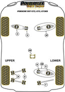 Porsche 911 997 (2005-2013) Rear Top Mount Isolator Bush