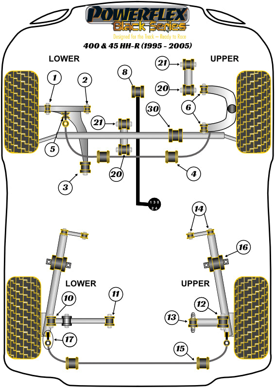 Engine Mount Stabiliser Small Bush