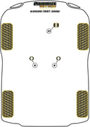 Renault Front Upper Right Engine Mount Insert