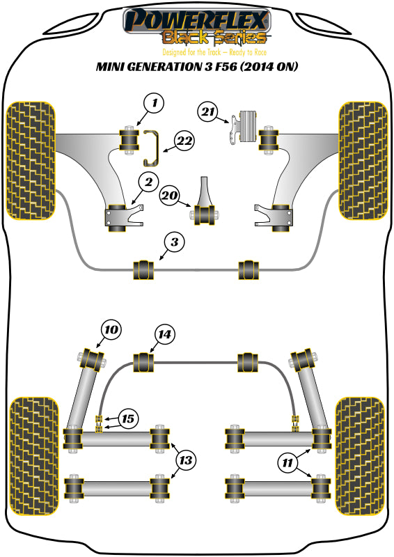 Upper Engine Mount Insert Kit