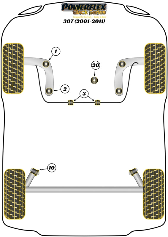 Front Anti Roll Bar Bush 24.5mm